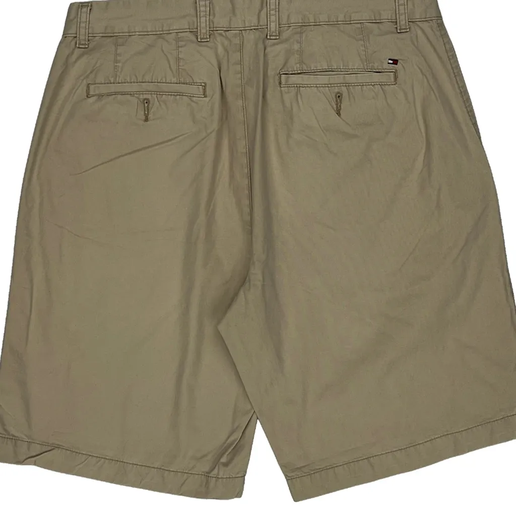Tommy Hilfiger Chino Shorts - 34W 10L Beige Cotton - Image 8