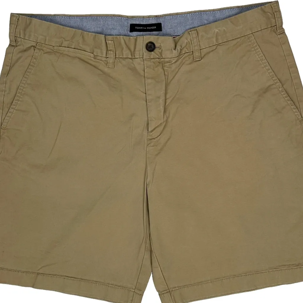 Tommy Hilfiger Chino Shorts - 38W 8L Beige Cotton - Image 10