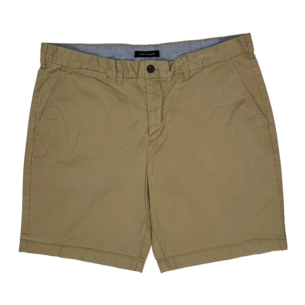 Tommy Hilfiger Chino Shorts - 38W 8L Beige Cotton - Image 2