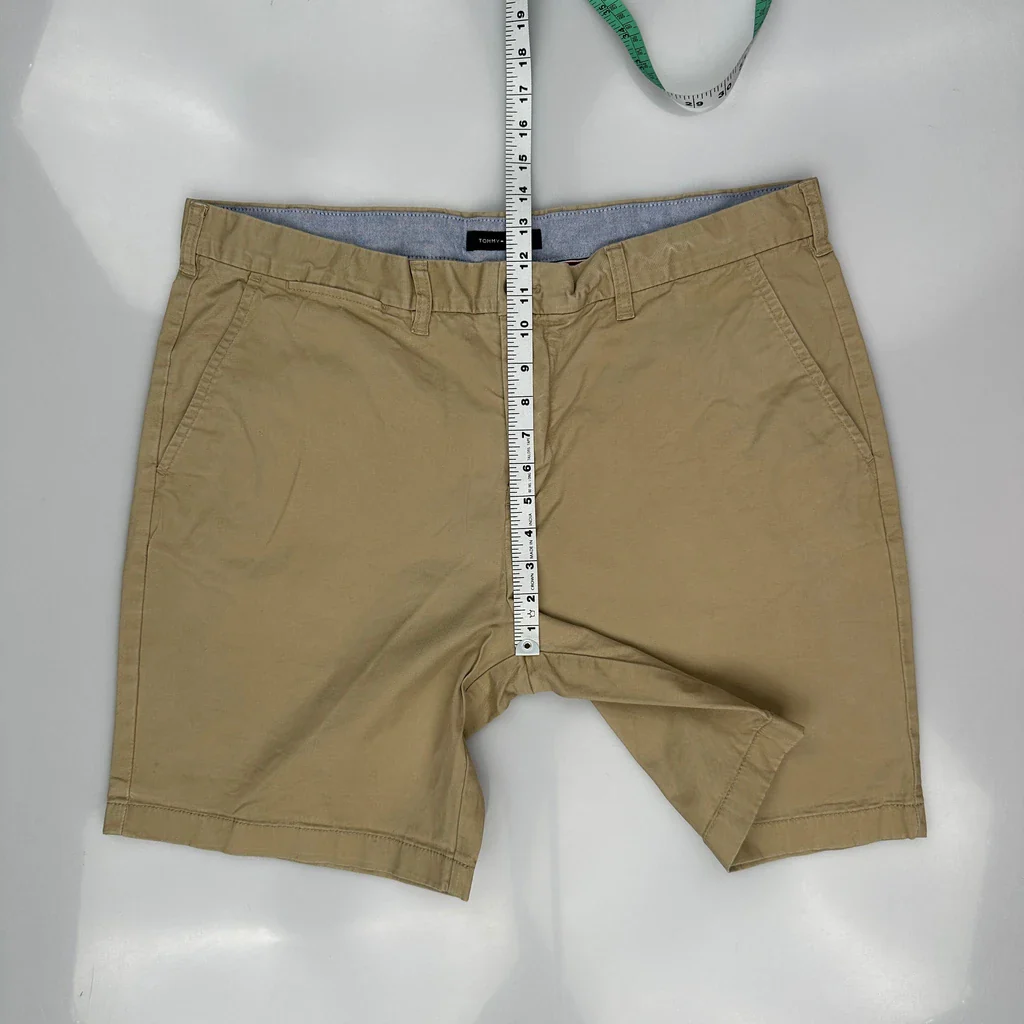Tommy Hilfiger Chino Shorts - 38W 8L Beige Cotton - Image 4