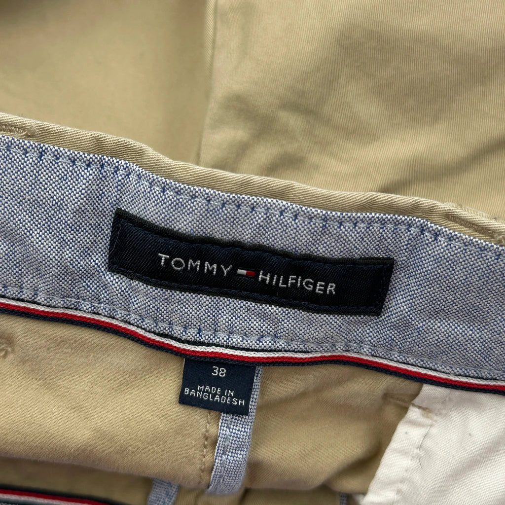 Tommy Hilfiger Chino Shorts - 38W 8L Beige Cotton - Image 6