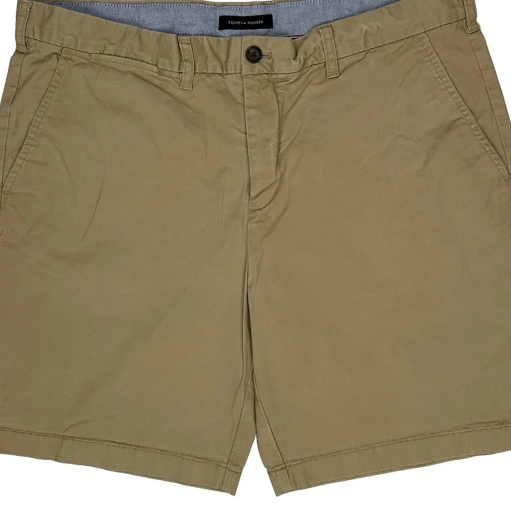 Tommy Hilfiger Chino Shorts - 38W 8L Beige Cotton - Image 9