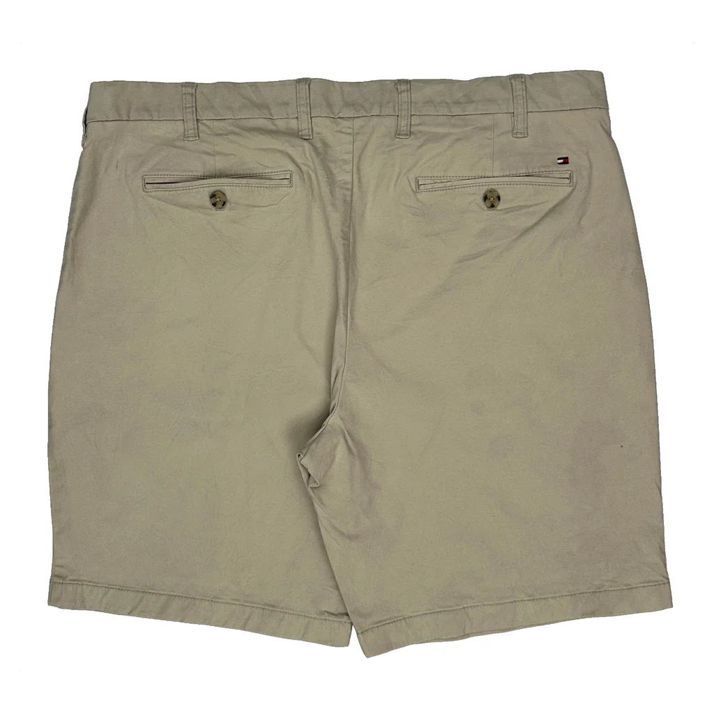 Tommy Hilfiger Chino Shorts - 38W 9L Beige Cotton