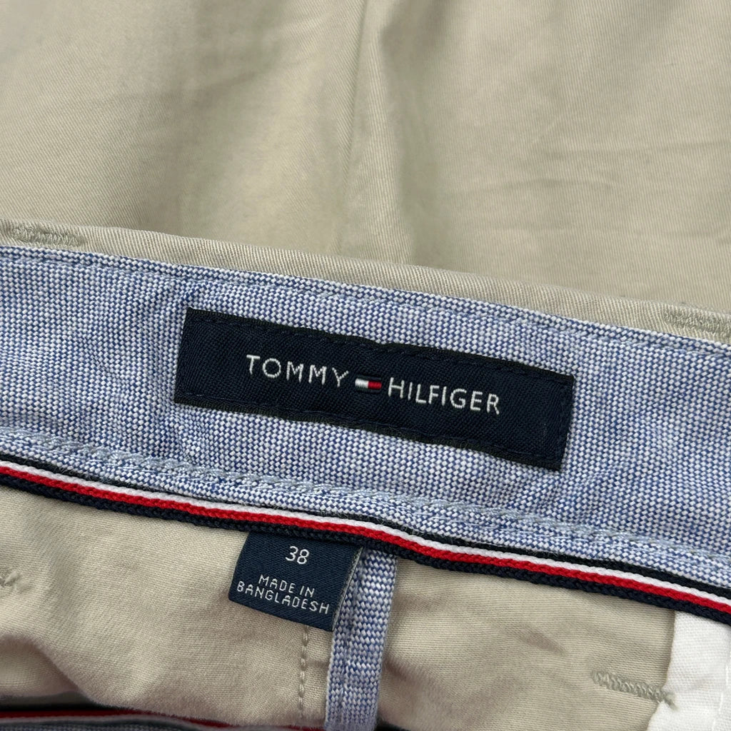 Tommy Hilfiger Chino Shorts - 38W 9L Beige Cotton - Image 6