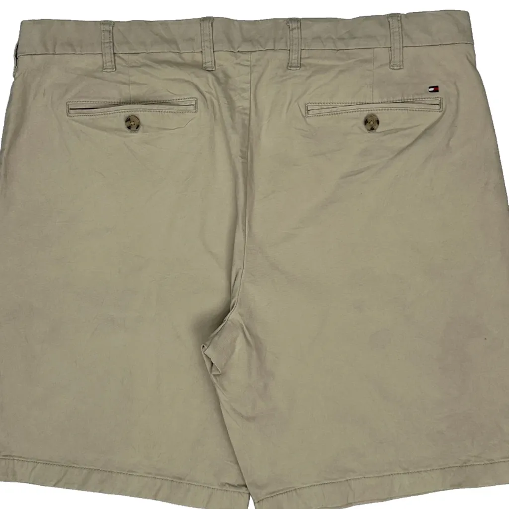 Tommy Hilfiger Chino Shorts - 38W 9L Beige Cotton - Image 7