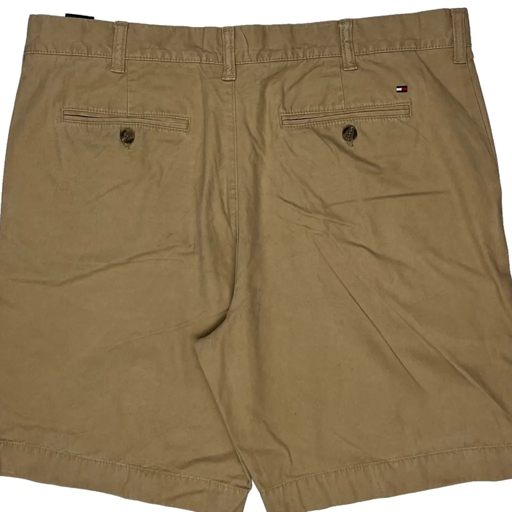 Tommy Hilfiger Chino Shorts - 38W 9L Beige Cotton - Image 8