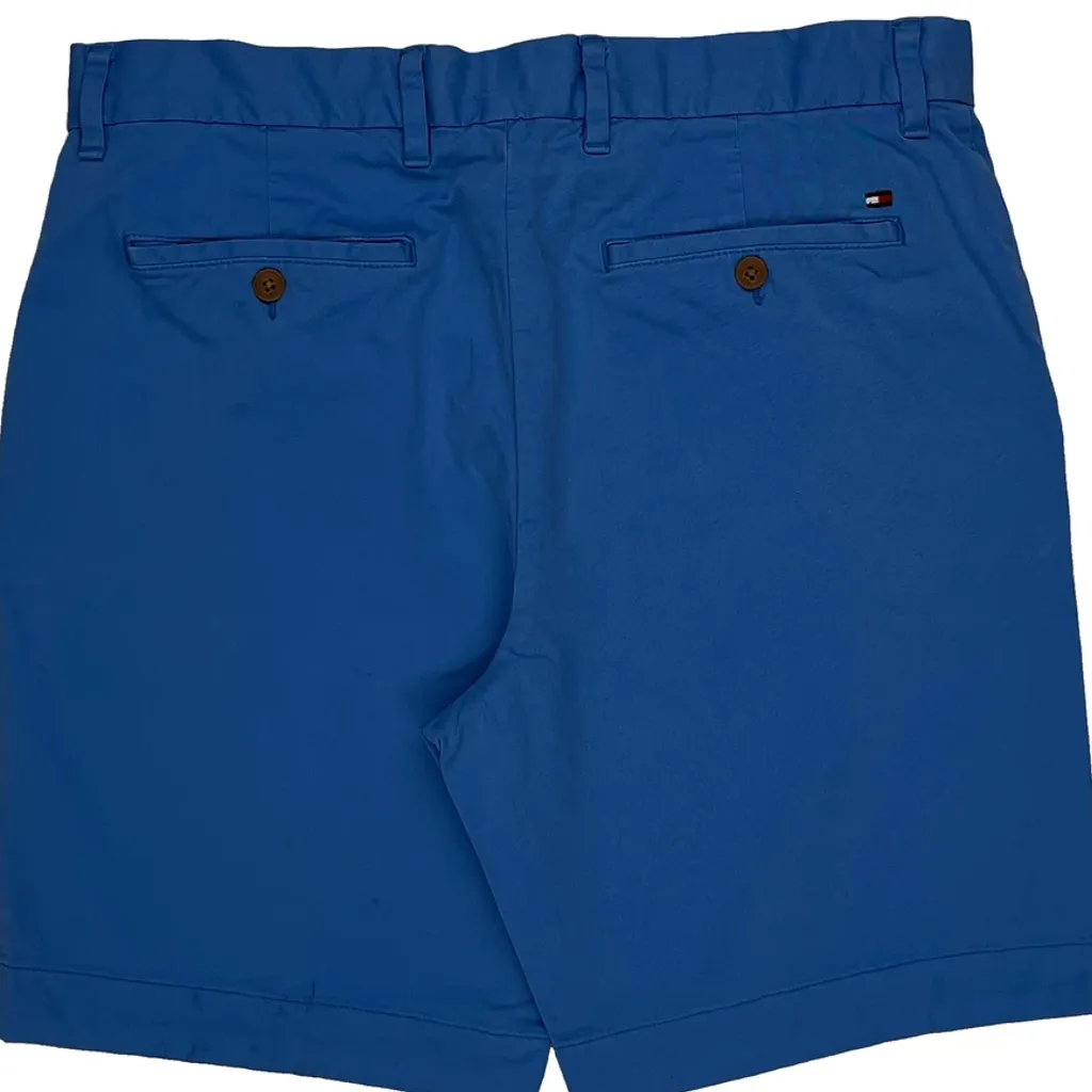 Tommy Hilfiger Chino Shorts - 33W 9L Blue Cotton - Image 7