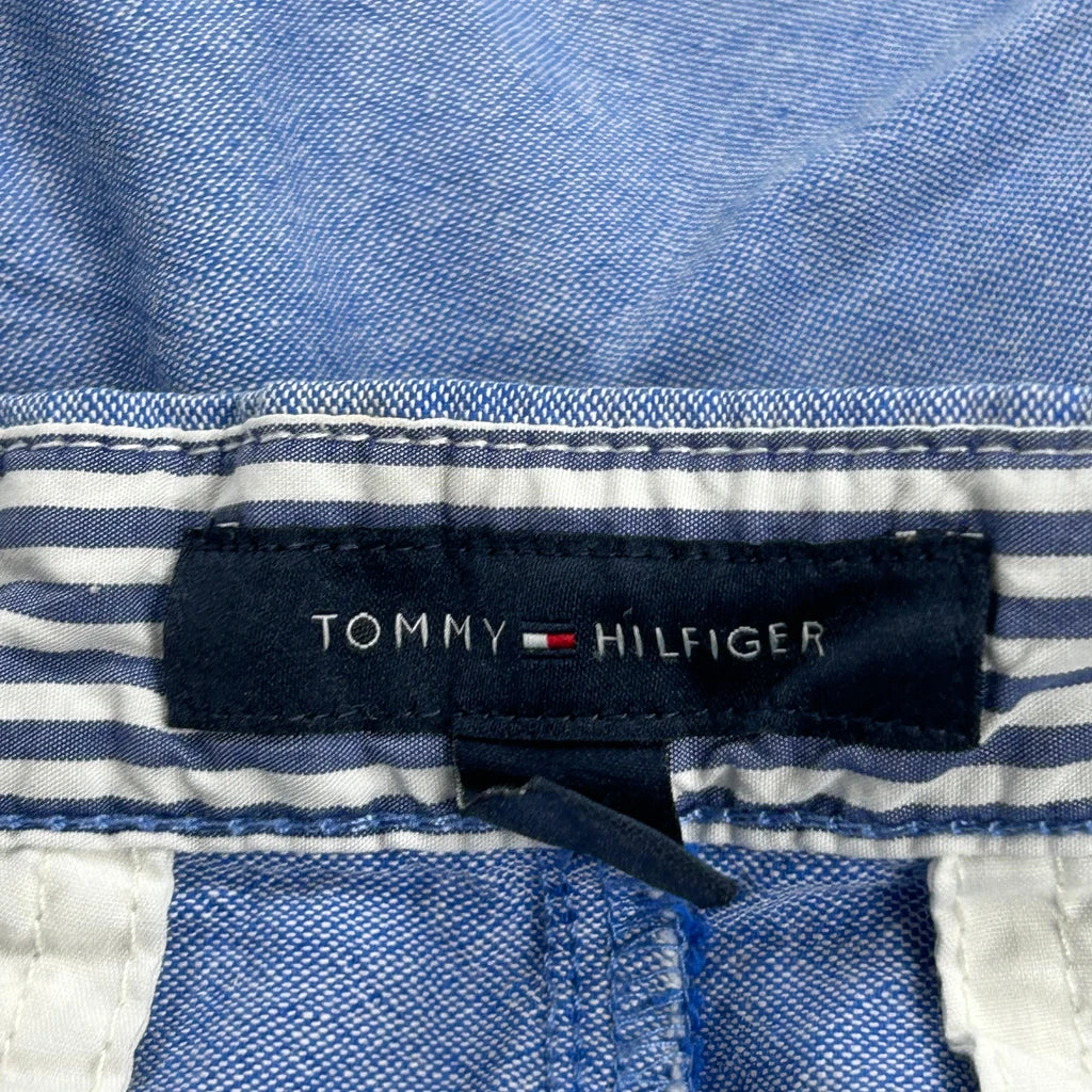 Tommy Hilfiger Chino Shorts - 33W 10L Blue Cotton - Image 6