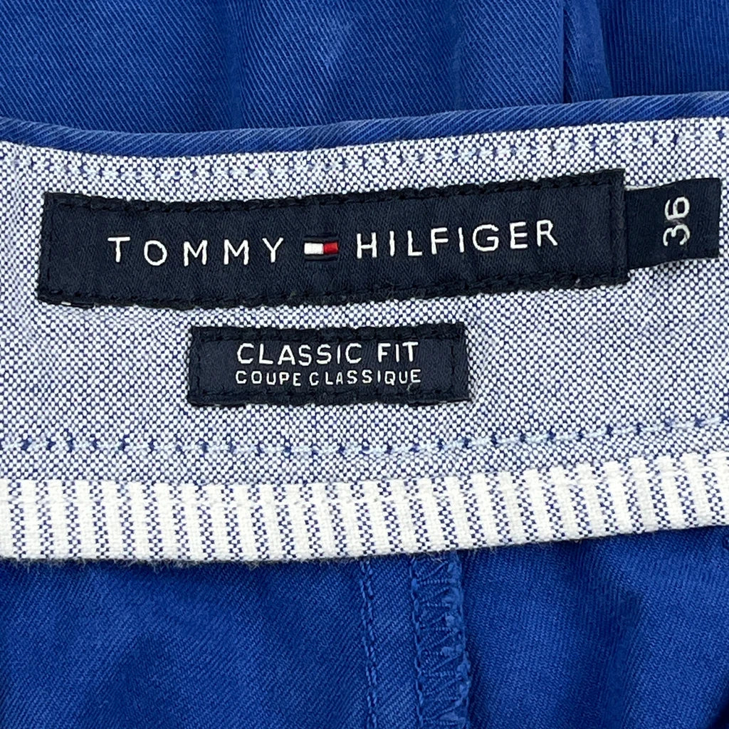 Tommy Hilfiger Chino Shorts - 34W 9L Blue Cotton - Image 6