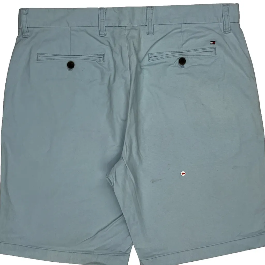 Tommy Hilfiger Chino Shorts - 36W 9L Blue Cotton - Image 10