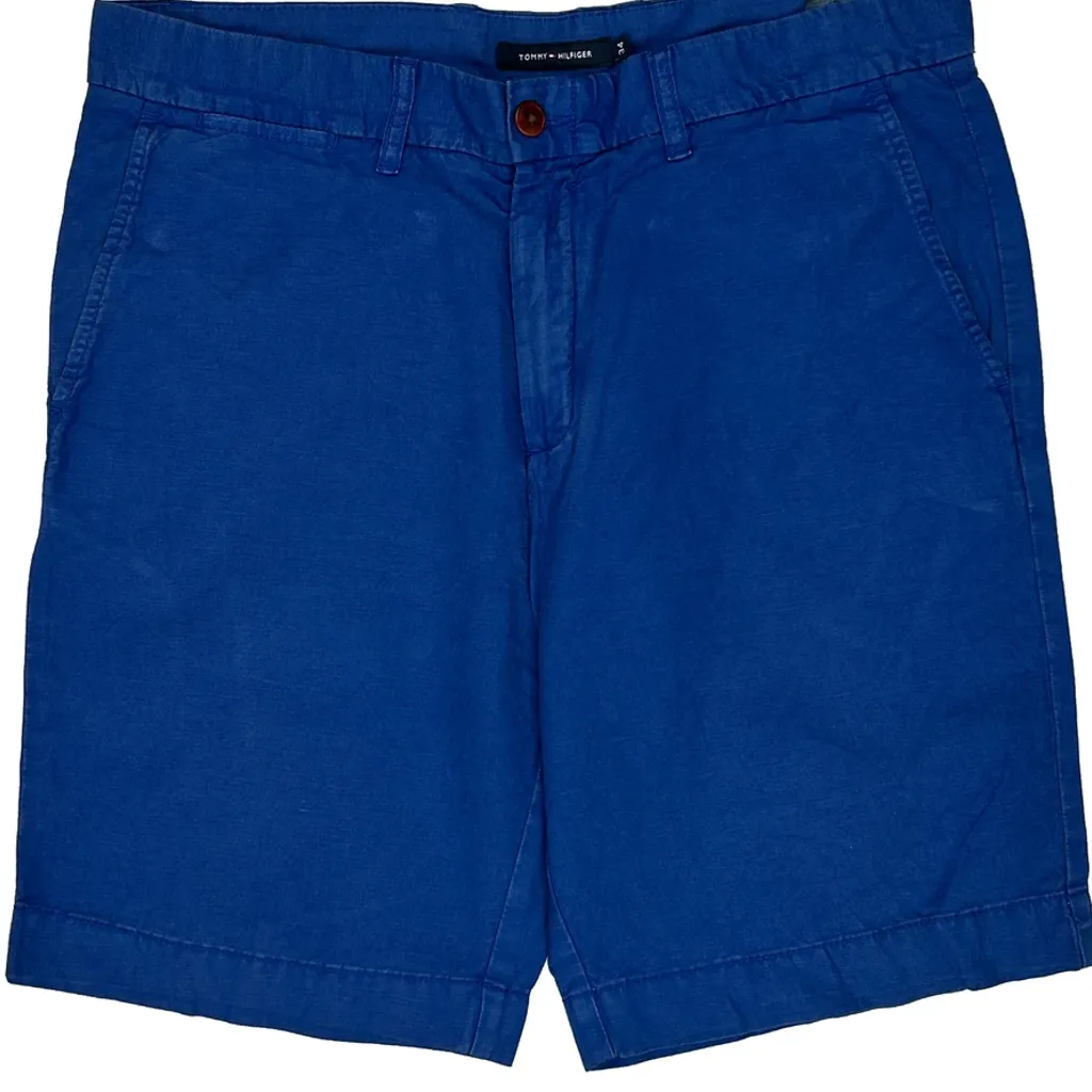 Tommy Hilfiger Chino Shorts - 36W 10L Blue Cotton - Image 9