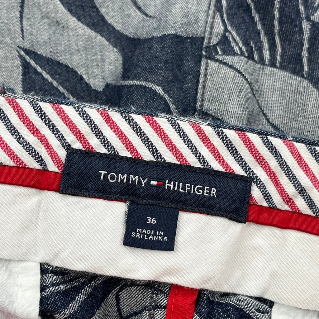 Tommy Hilfiger Floral Chino Shorts - 36W 7L Blue Cotton - Image 6