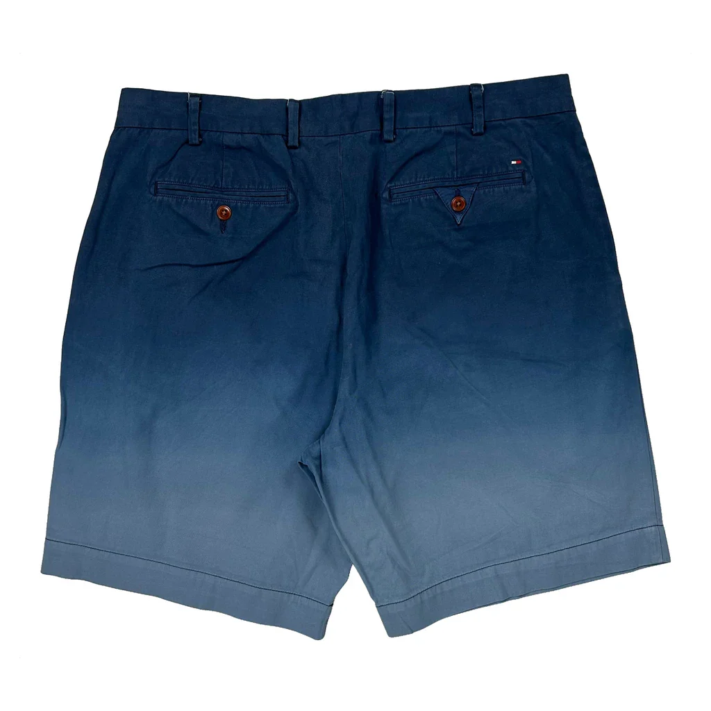 Tommy Hilfiger Chino Shorts - 38W 10L Blue Cotton