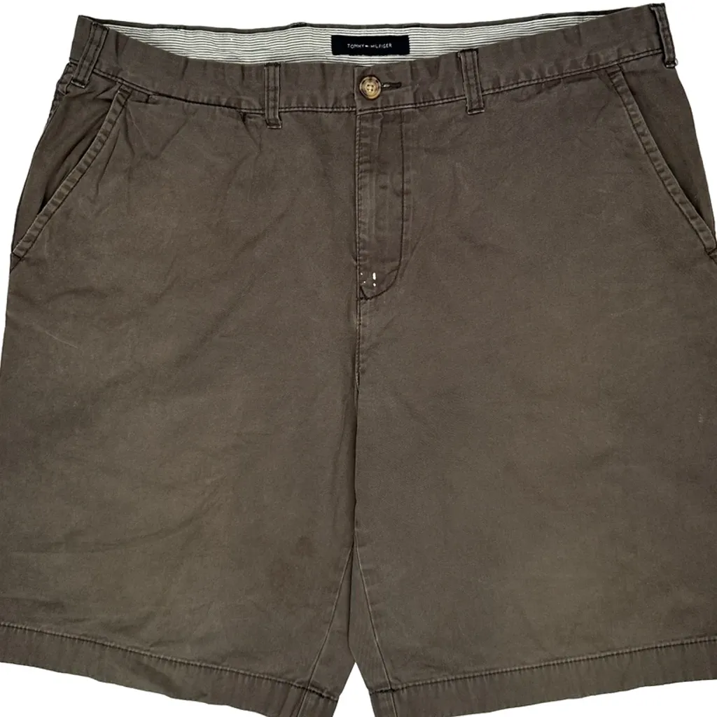 Tommy Hilfiger Chino Shorts - 38W 10L Brown Cotton - Image 10