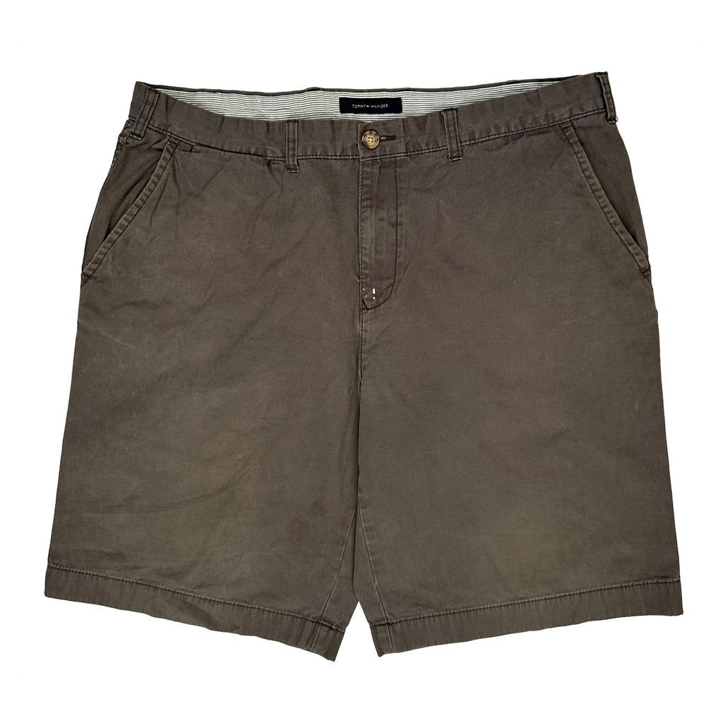 Tommy Hilfiger Chino Shorts - 38W 10L Brown Cotton - Image 2