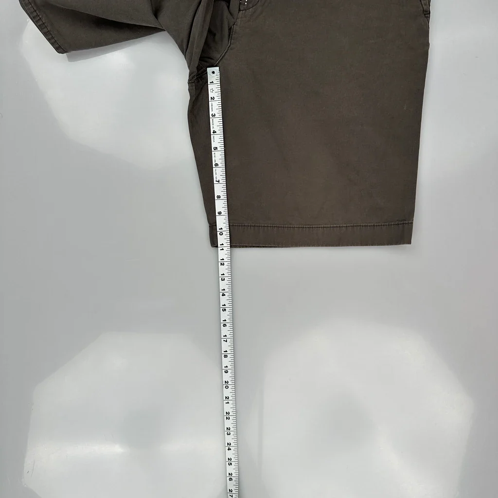 Tommy Hilfiger Chino Shorts - 38W 10L Brown Cotton - Image 5
