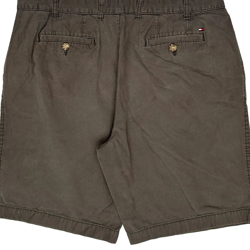 Tommy Hilfiger Chino Shorts - 38W 10L Brown Cotton - Image 7