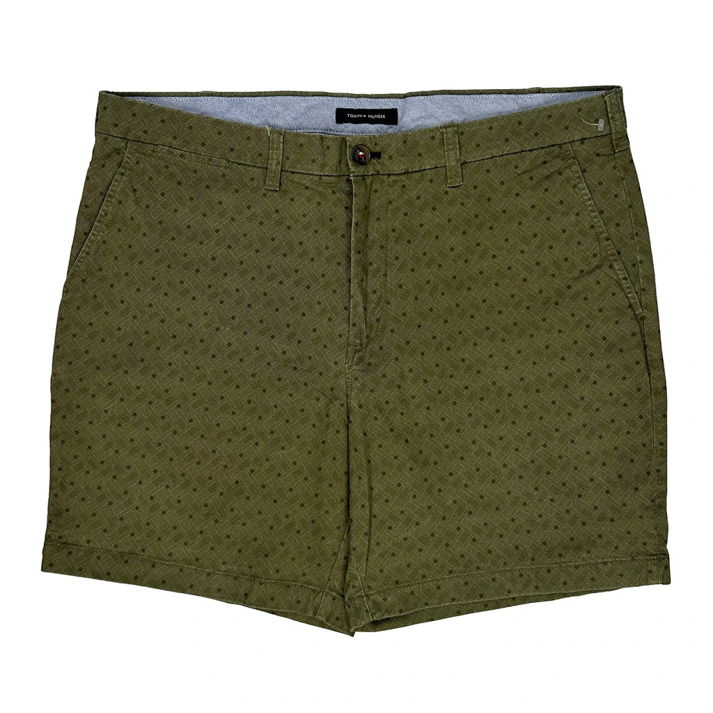 Tommy Hilfiger Chino Shorts - 38W 8L Green Cotton - Image 2