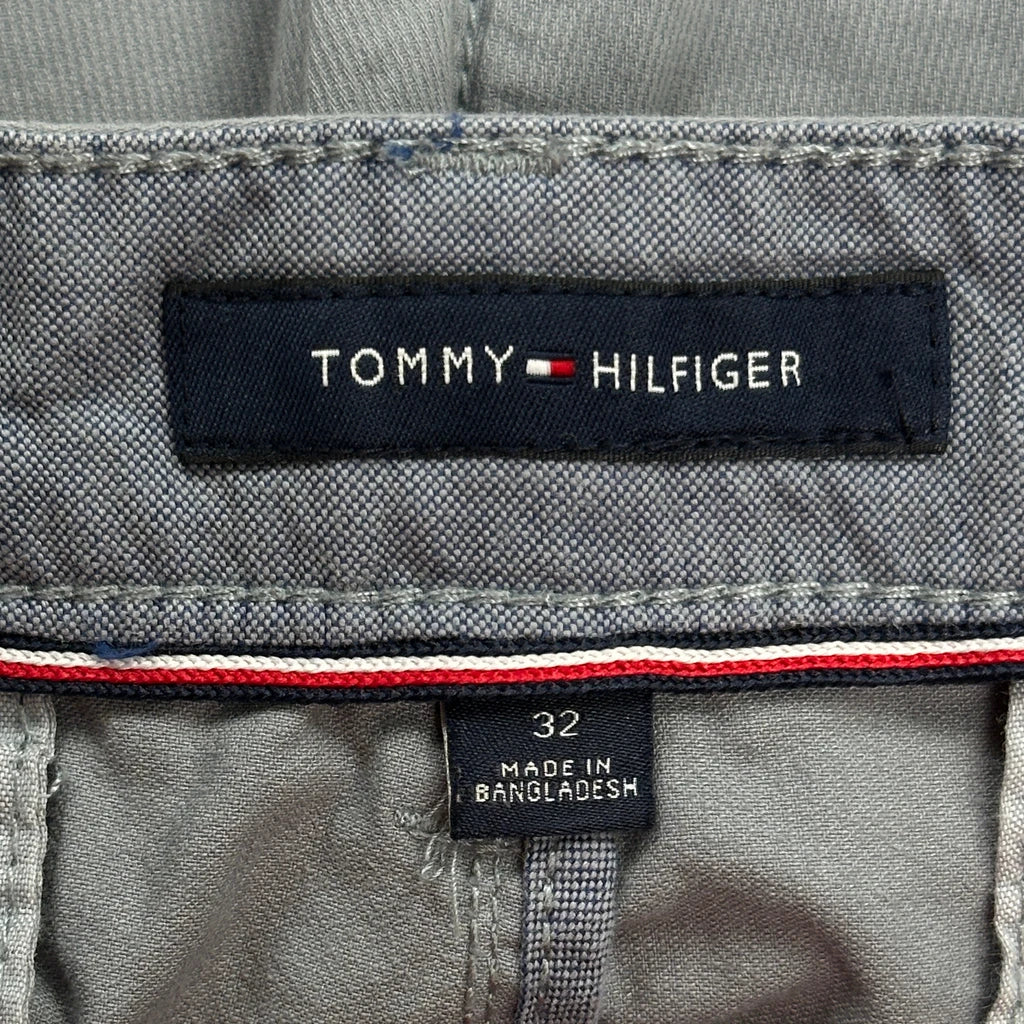 Tommy Hilfiger Chino Shorts - 32W 9L Grey Cotton - Image 6