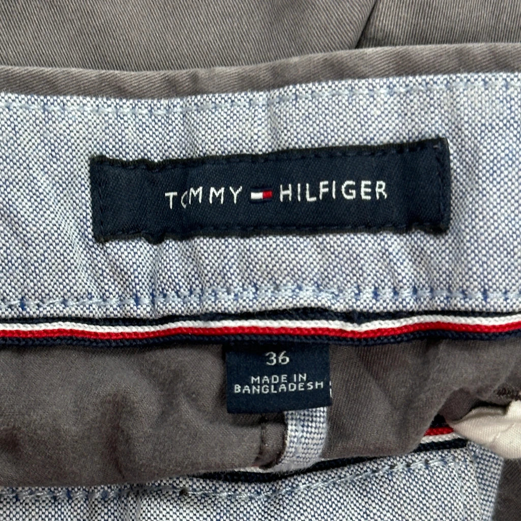 Tommy Hilfiger Chino Shorts - 36W 9L Grey Cotton - Image 6