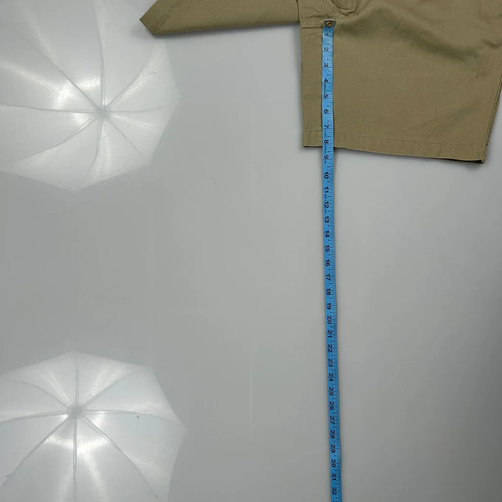 Tommy Hilfiger Chino Shorts - 30W 8L Khaki Cotton - Image 5