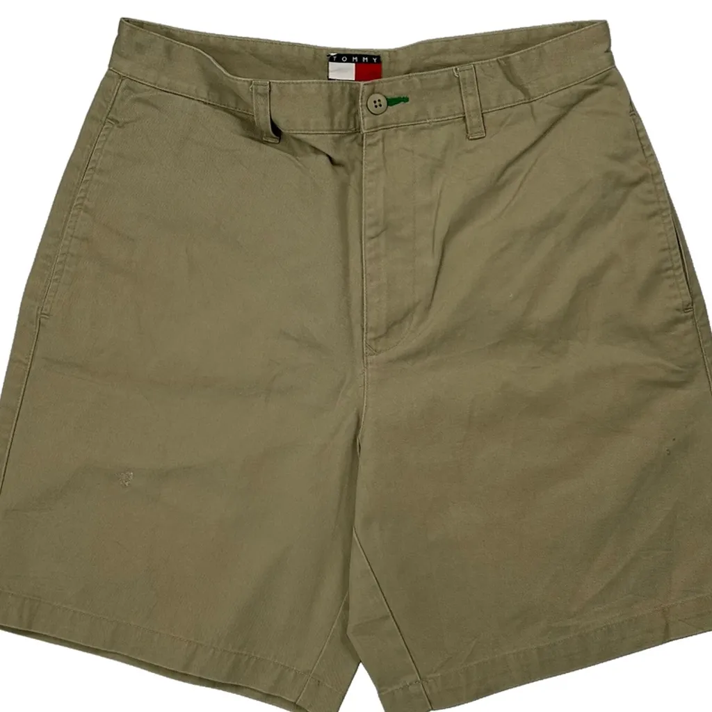 Tommy Hilfiger Chino Shorts - 30W 8L Khaki Cotton - Image 9