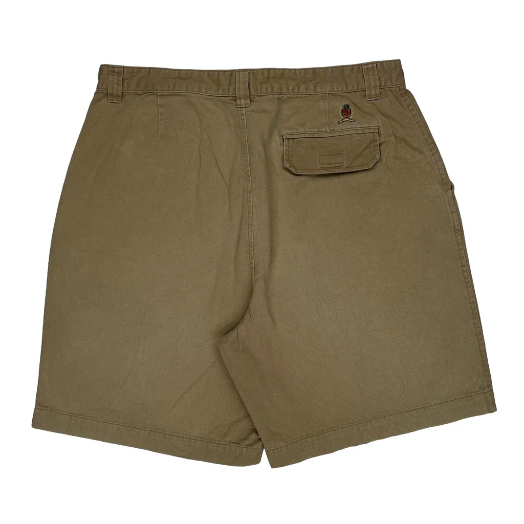 Tommy Hilfiger Chino Shorts - 34W 8L Khaki Cotton