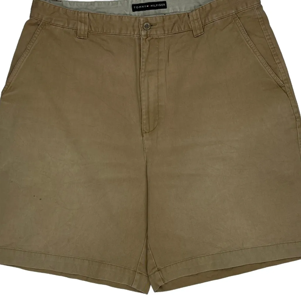 Tommy Hilfiger Chino Shorts - 34W 8L Khaki Cotton - Image 9