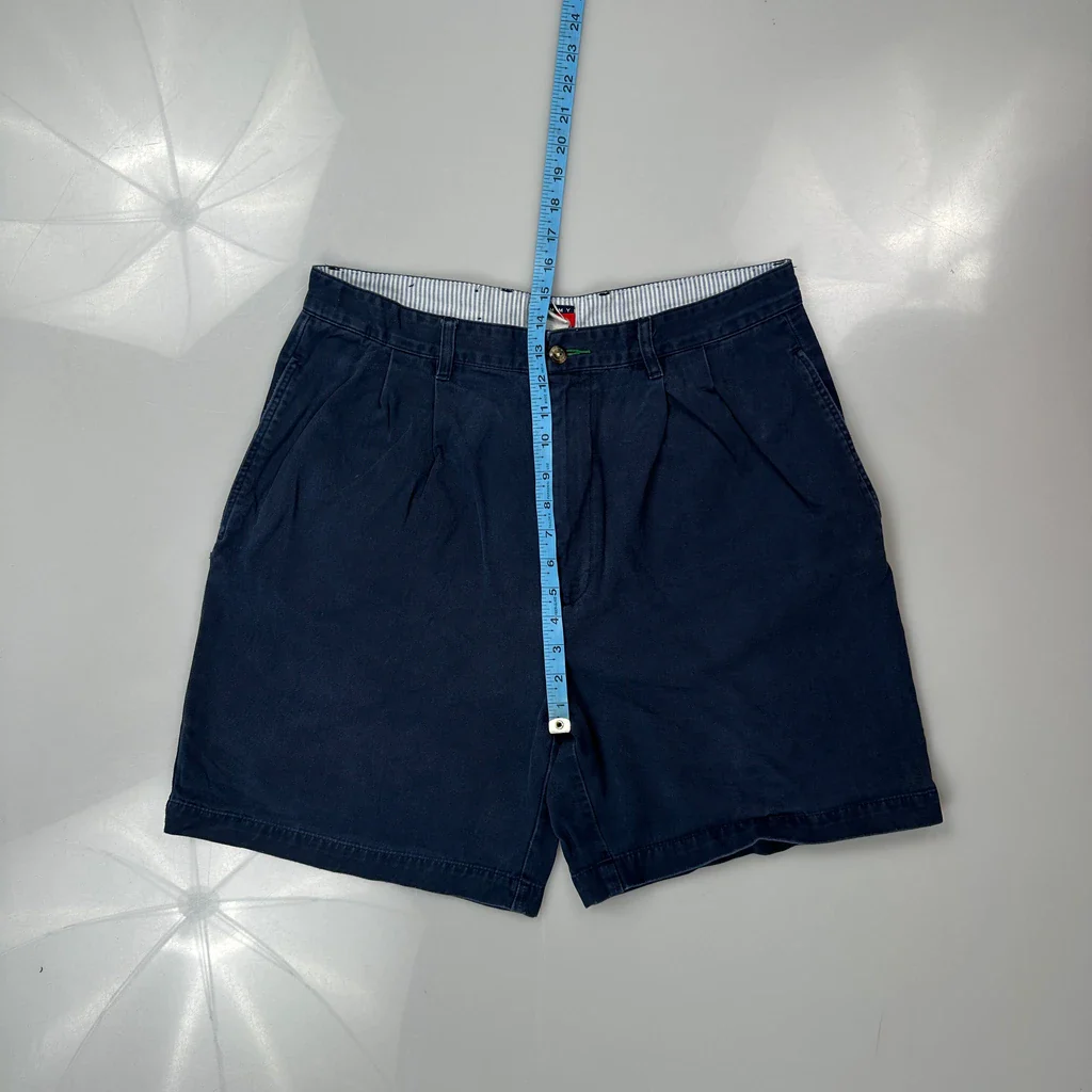 Tommy Hilfiger Chino Shorts - 32W 8L Navy Cotton - Image 4