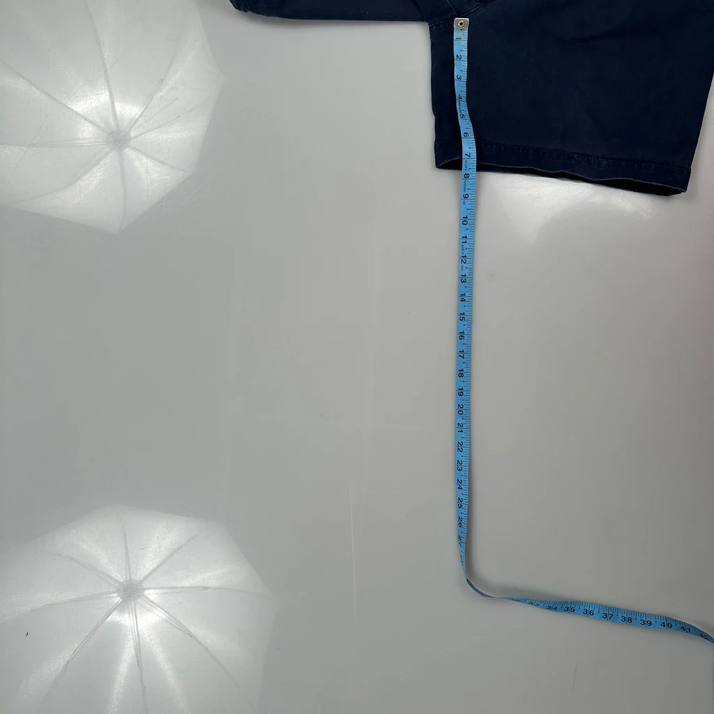 Tommy Hilfiger Chino Shorts - 32W 8L Navy Cotton - Image 5