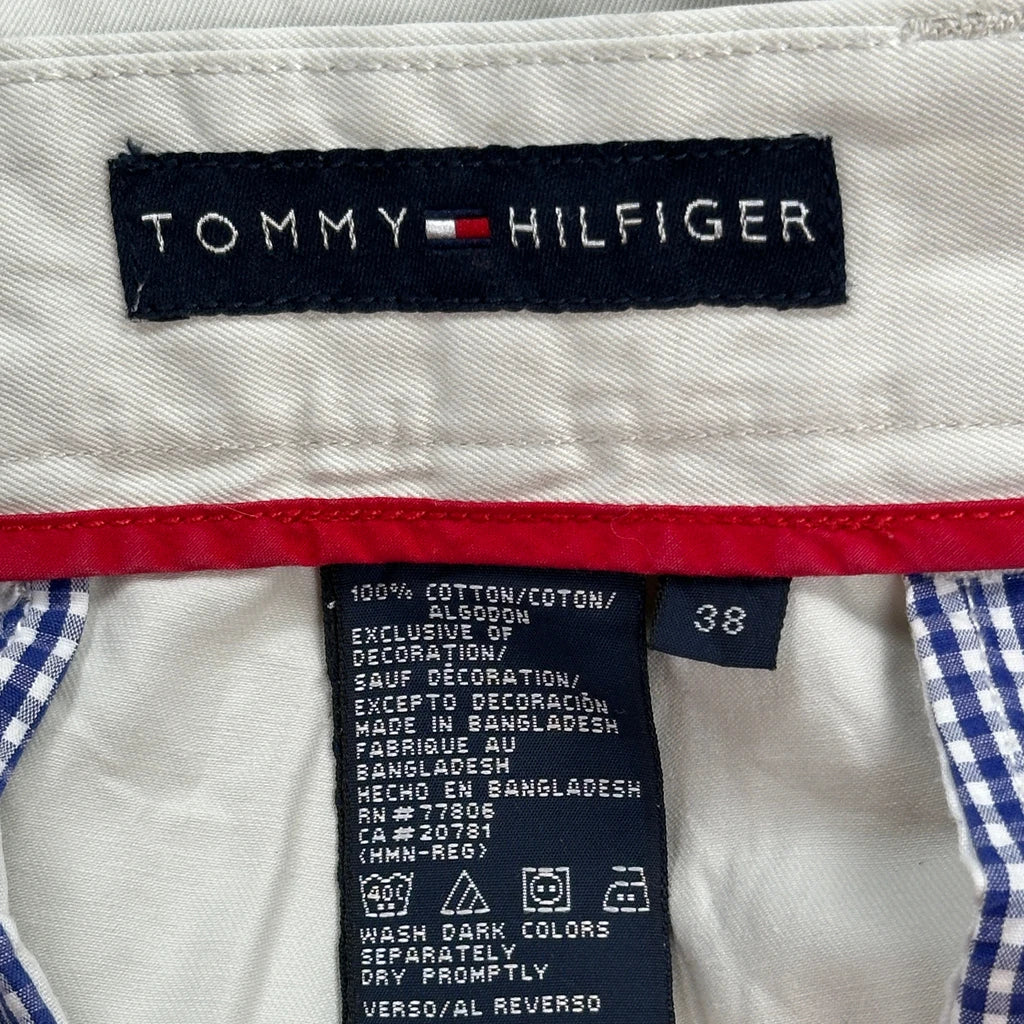 Tommy Hilfiger Chino Shorts - 38W 9L White Cotton - Image 6