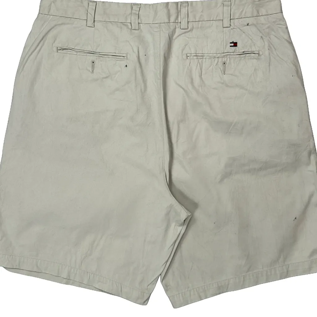 Tommy Hilfiger Chino Shorts - 38W 9L White Cotton - Image 8