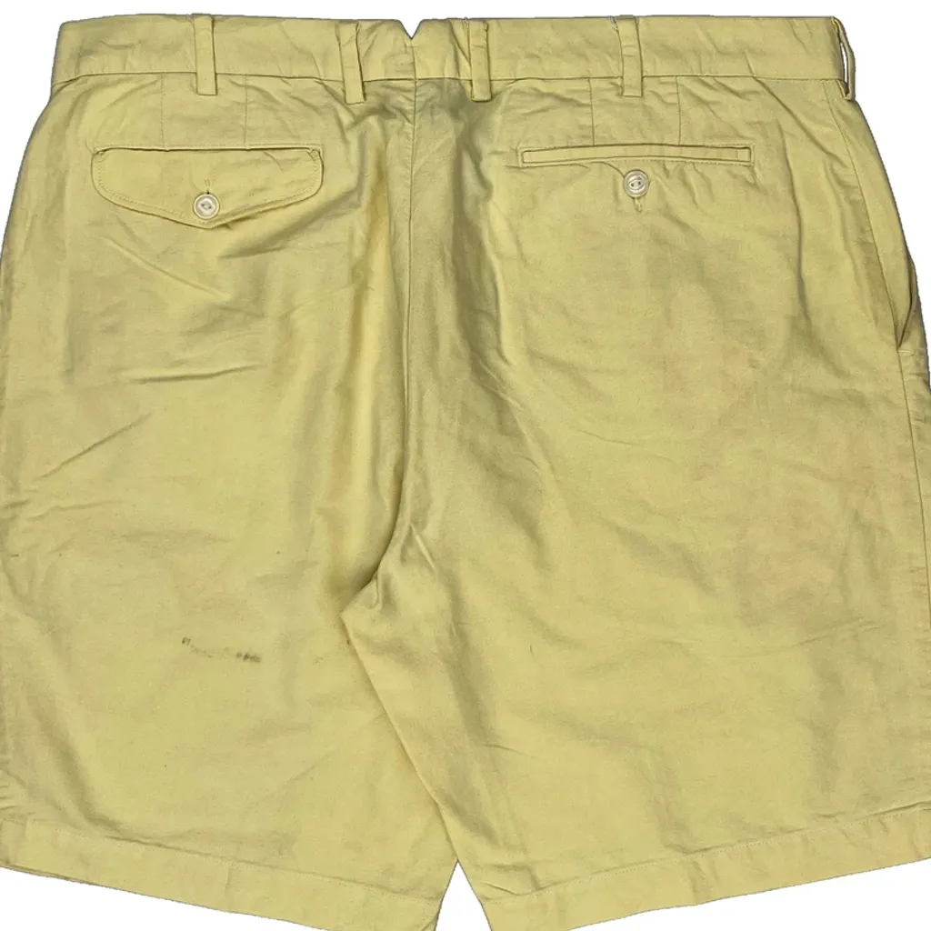 Tommy Hilfiger Chino Shorts - 36W 7L Yellow Cotton - Image 7