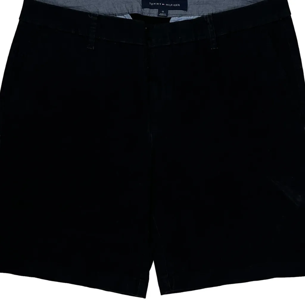 Tommy Hilfiger Chino Shorts - 32W UK 12 Black Cotton - Image 9