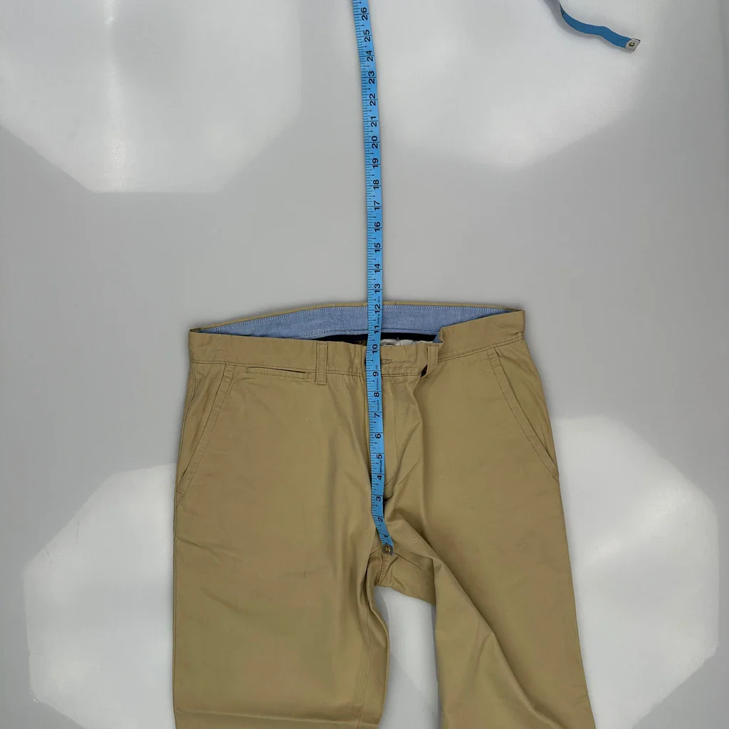Tommy Hilfiger Chinos - 32W 30L Beige Cotton - Image 4
