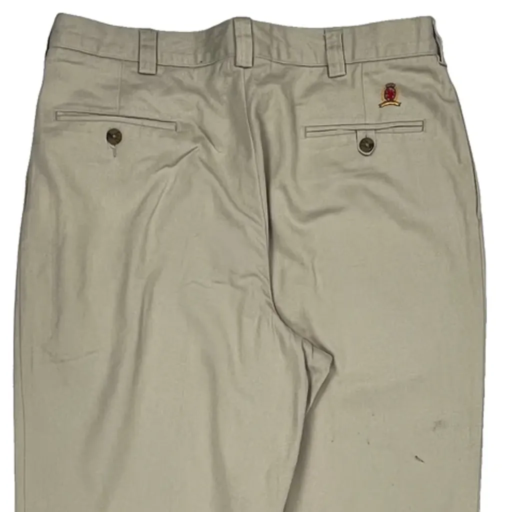 Tommy Hilfiger Chinos - 32W 31L Beige Cotton - Image 8