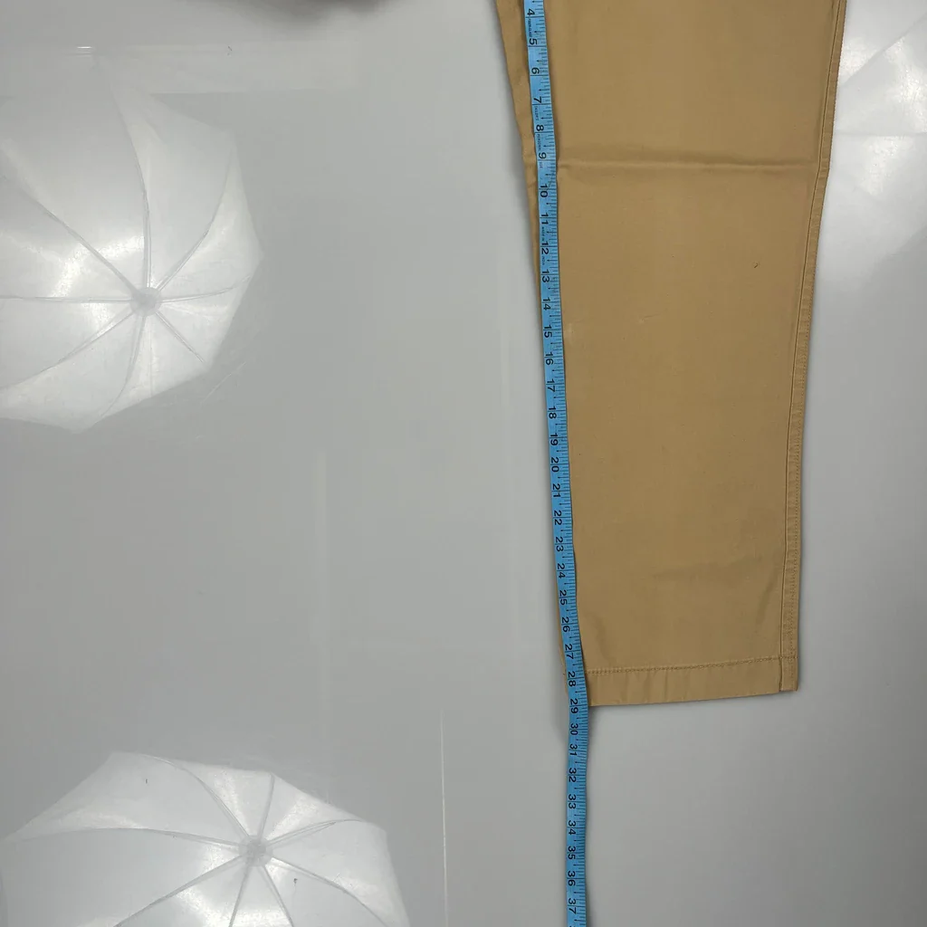 Tommy Hilfiger Chinos - 32W 30L Beige Cotton - Image 5