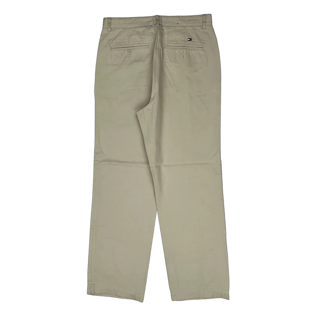 Tommy Hilfiger Chinos - 32W 31L Beige Cotton