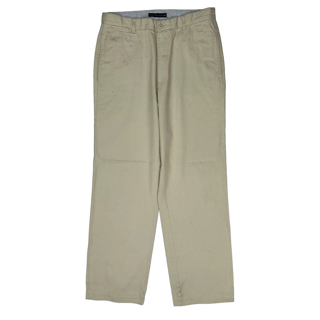 Tommy Hilfiger Chinos - 32W 31L Beige Cotton - Image 2