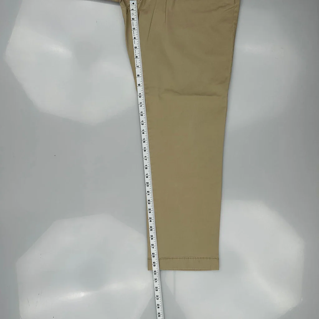 Tommy Hilfiger Chinos - 34W 30L Beige Cotton - Image 5