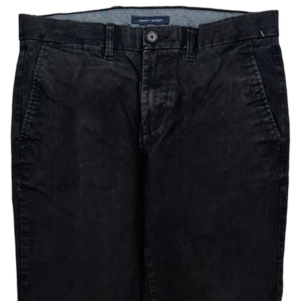 Tommy Hilfiger Chinos - 32W 29L Black Cotton - Image 10