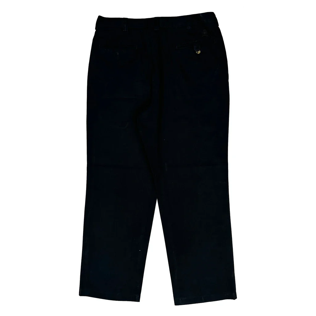 Tommy Hilfiger Chinos - 32W 28L Black Cotton - Image 2