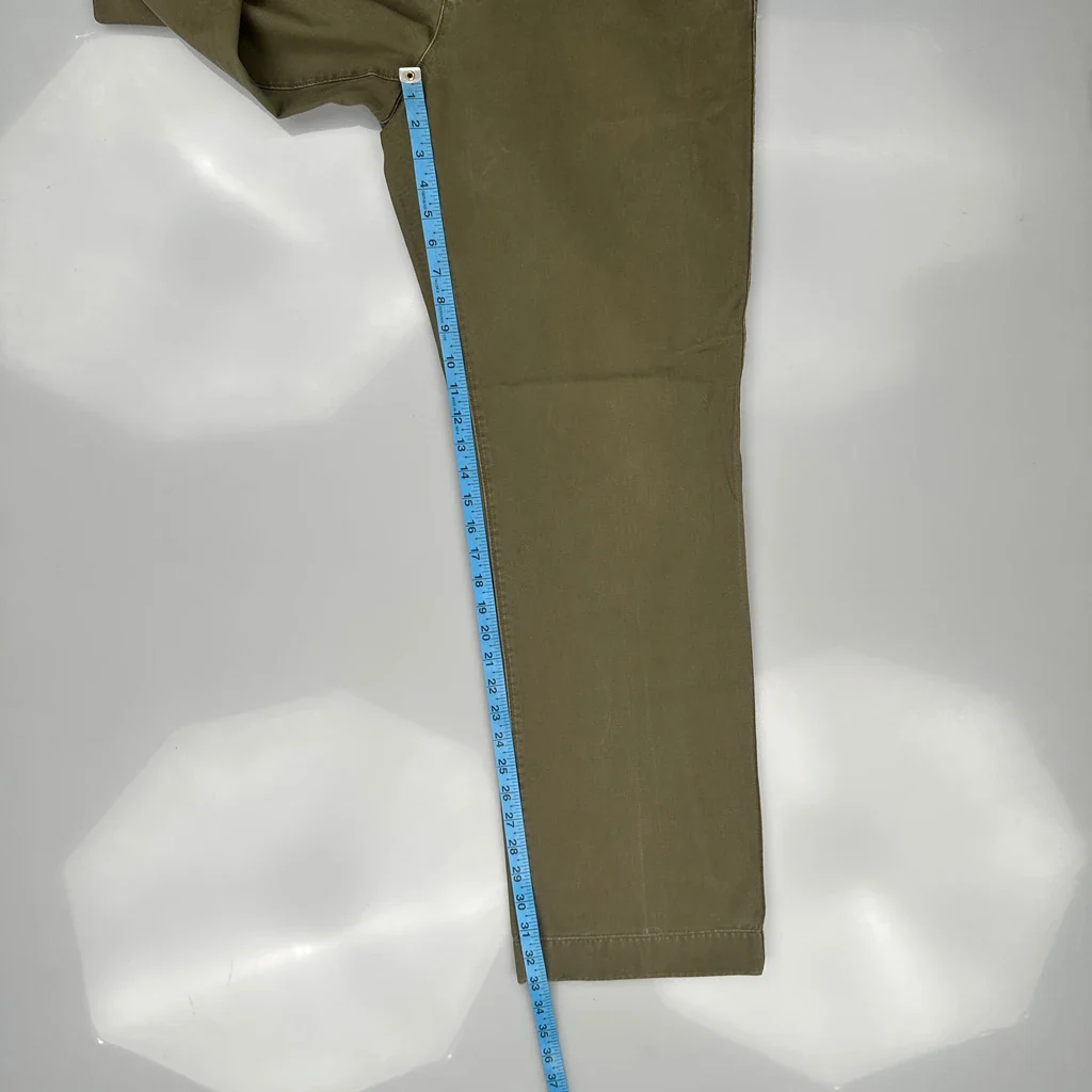 Tommy Hilfiger Chinos - 34W 33L Khaki Cotton - Image 5