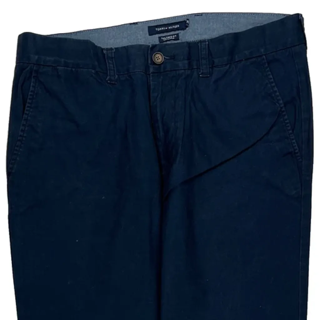 Tommy Hilfiger Chinos - 36W 29L Navy Cotton - Image 10