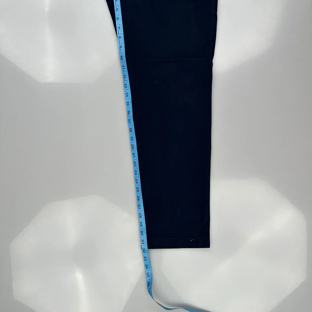 Tommy Hilfiger Chinos - 36W 32L Navy Cotton - Image 5