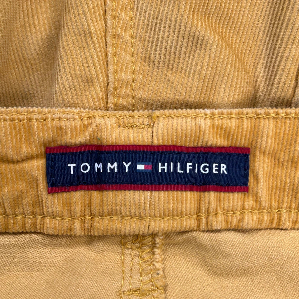 Tommy Hilfiger Cord Trousers - 33″ Waist Yellow Corduroy - Image 6