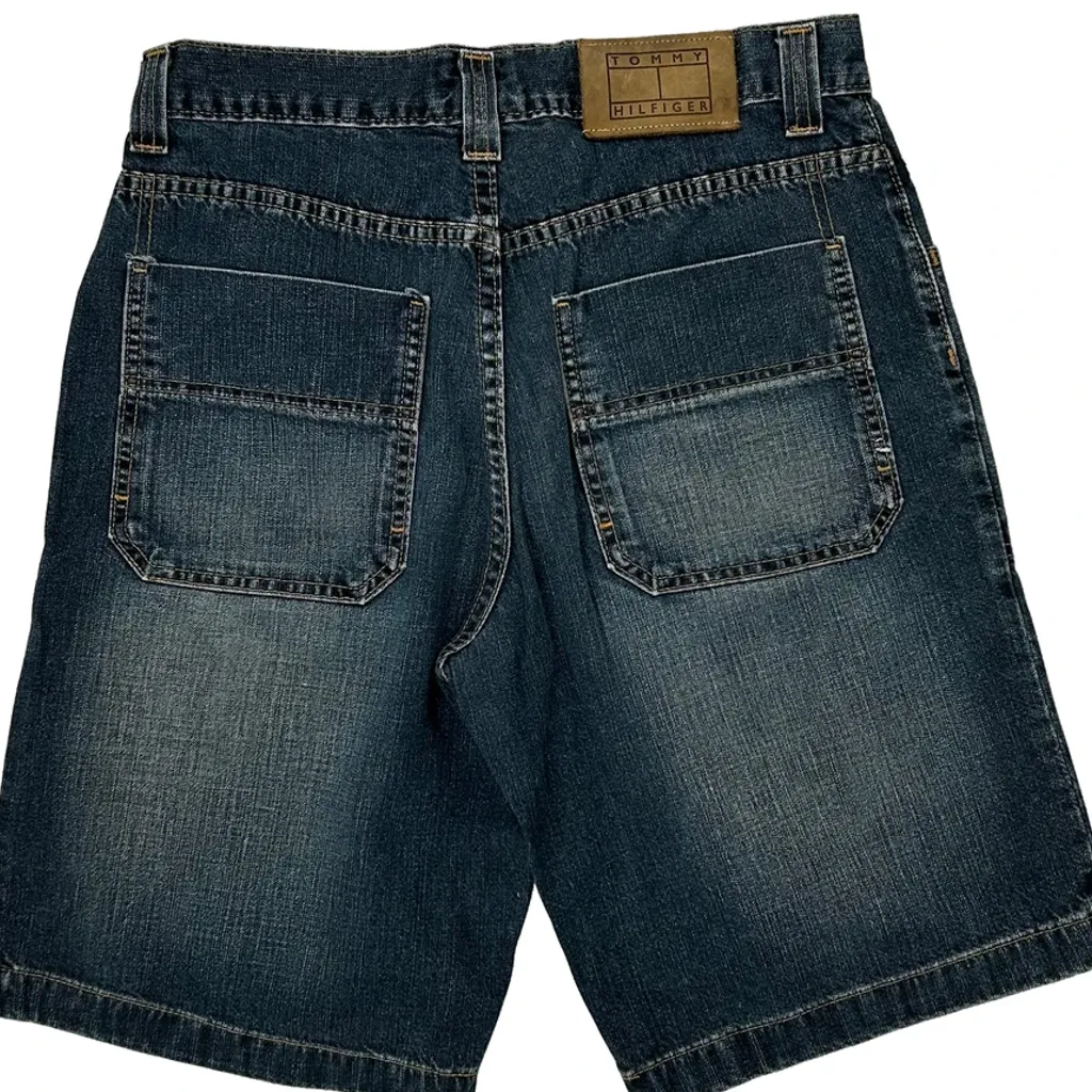 Tommy Hilfiger Denim Shorts - 30W 11L Blue Denim - Image 7