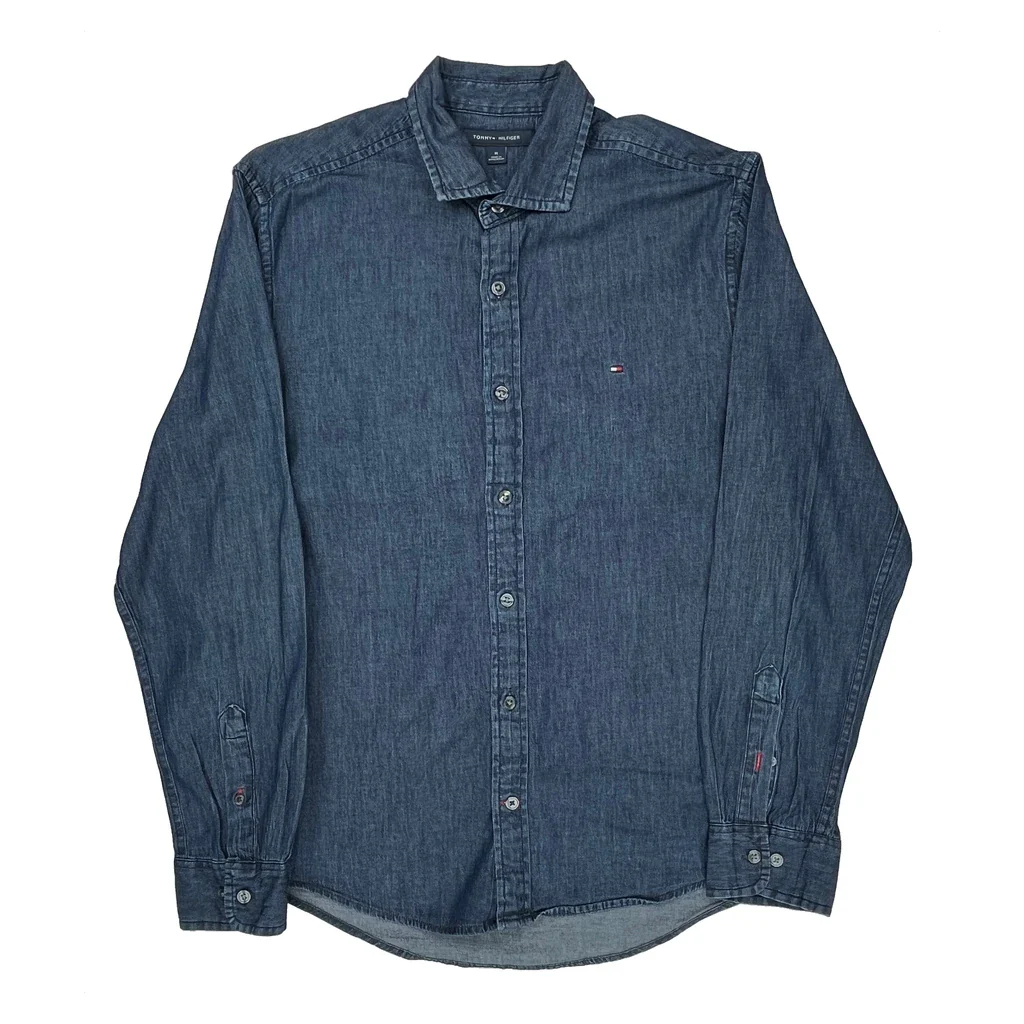 Tommy Hilfiger Denim Shirt - Medium Blue Denim