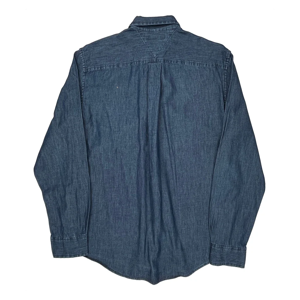 Tommy Hilfiger Denim Shirt - Medium Blue Denim - Image 2
