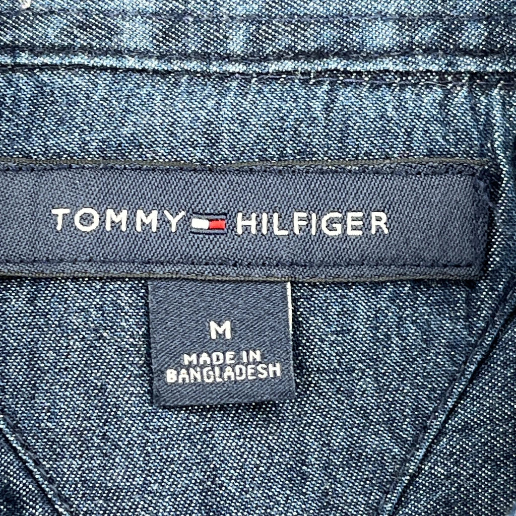 Tommy Hilfiger Denim Shirt - Medium Blue Denim - Image 3